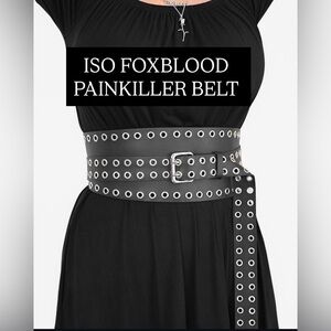 ISO FOXBLOOD PAINKILLER BELT SIZE M-L